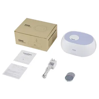 

ICOCO Four Timer Mode Light Therapy 7 Color LED Mood Lamp Essential Oil Ultrasonic Water Oxygen Aroma Diffuser Humidifier