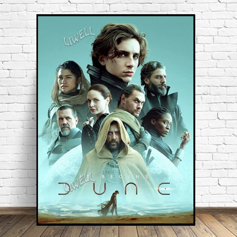 New Dune Movie Diamond Painting Art Timothee Chalamet Film Poster Cross Stitch Artwork Embroidery Kit Decor For Room