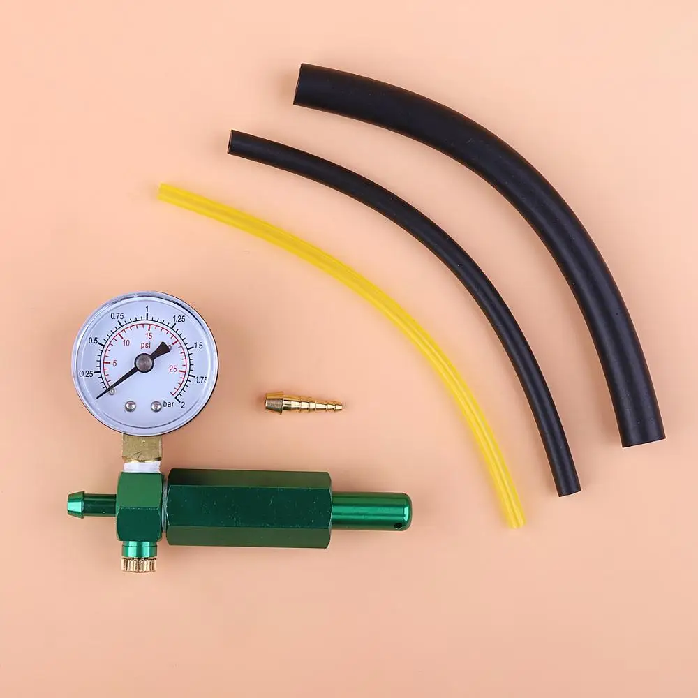 Carburetor Leak Test Detector Pressure Gauge Fit For Walbro 5721 Stens