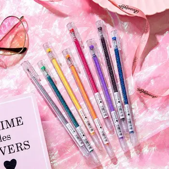 

8Pcs/set Color Gel Pen Color Pen Shiny Highlighter Doodling Highlighter flashing For Adult Crafting Drawing Student Cute C5Q3