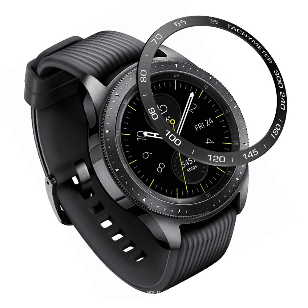 Подходит для samsung gear S2 S3 Classic Frontier Galaxy Watch 46 мм 42 мм рамка кольцо крышка рамка против царапин металлическая защита - Цвет ремешка: 11