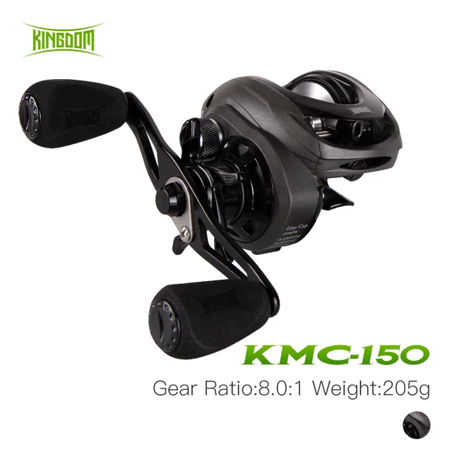 Kingdom Kingpro Baitcasting Reel Carbon Fiber Ultralight Magnetic