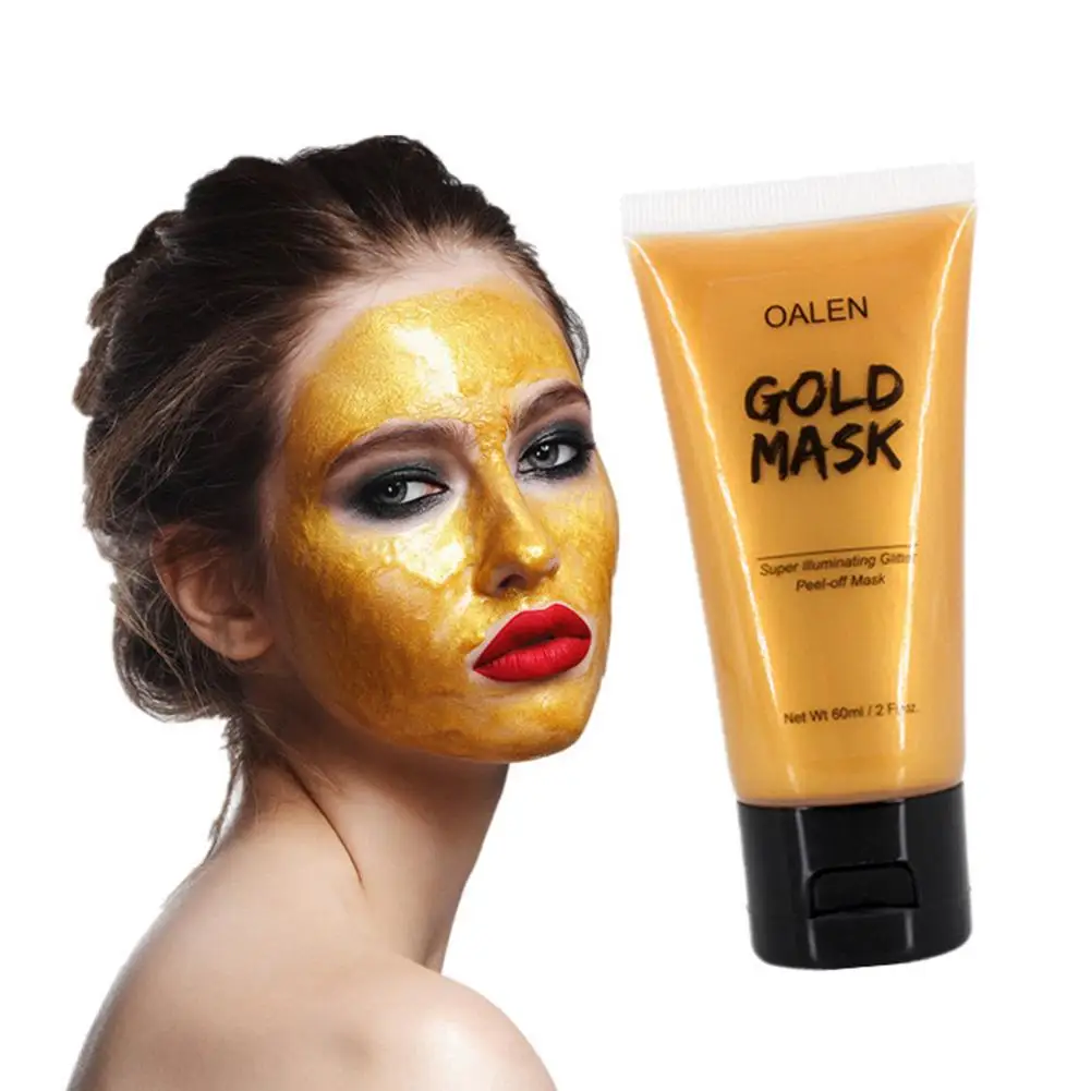 24k gold pink starry tearing mask set peel off blackhead remover