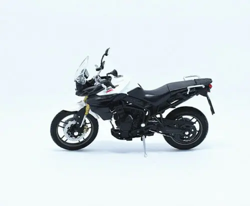 1:18 Welly Triumph Tiger 800 модель мотоцикла велосипед Белый