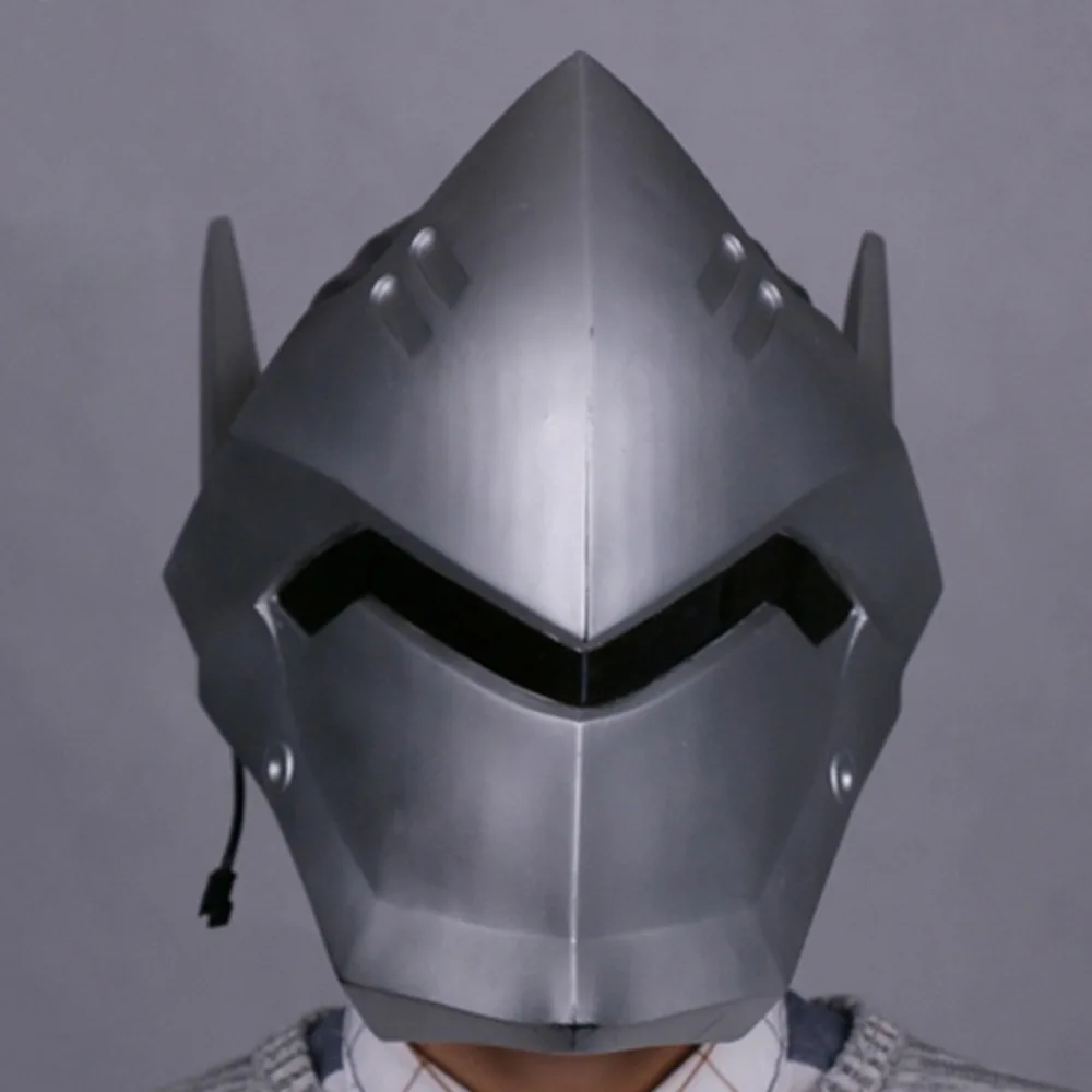 FancyCos игра OW Shimada Genji Маска Косплей Шлем Хэллоуин ПВХ маска реквизит для мужчин