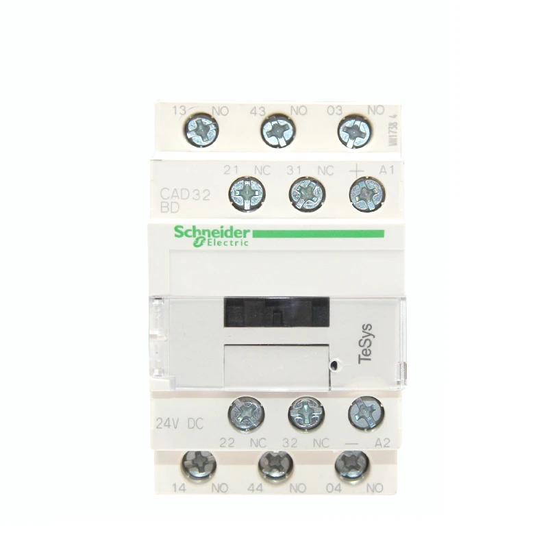 Экспорт трехполюсный DC контактор реле управления оригинальный CAD32BDC три открытых