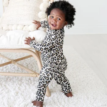 

Baby Girl Cotton Infant Long Sleeve Jumpsuit Newborn Jumpsuit Leopard print Rompers headband Two-piece Playsuits