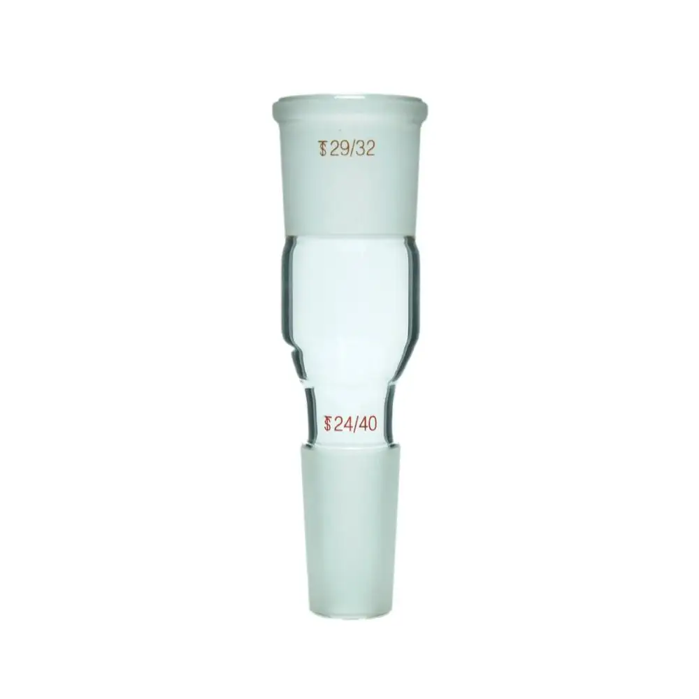 Glass Reducing Adapter From Cone 24/40 To Socket 29/32,lab Chemistry
