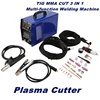 CT312 AC220V 3 IN 1 MIG TIG MMA Semi-automatic Welding Machine Welder Inverter Gasless Plasma Cutter Welding Equipments EU Stock 3