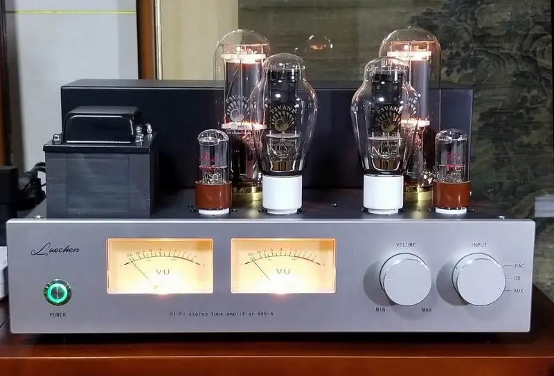 Latest arrival 300B push 845 Class A single-end tube amplifier hifi pure hand 6SN7 300B-SE | Электроника