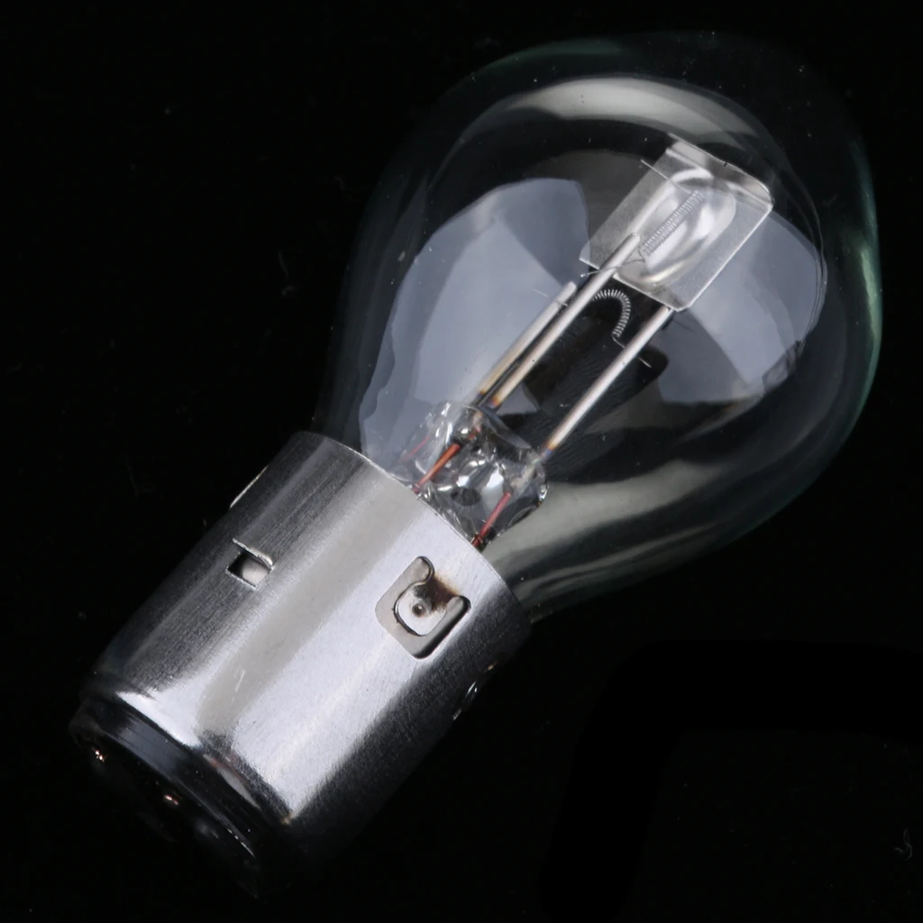 BA20D S2 Bright White Car Motorbike Headlight Lamp Fog Halogen Bulb 35W 12V