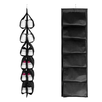 

Shoes Storage Hanging Bag Dustproof Organizer Rotatable for Closet Household Bedroom P7Ding