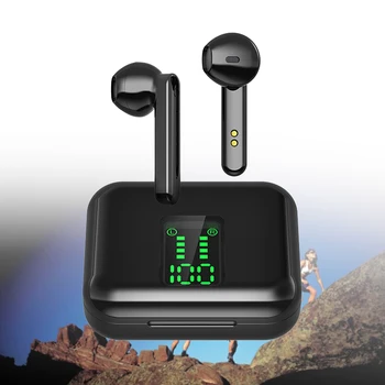 

Bluetoooth 5.0 Jogging Hiking Climbing Wireless Earbuds Running Work Outdoor Sports HiFi Stereo Gym With Mic In Ear Sweatproof