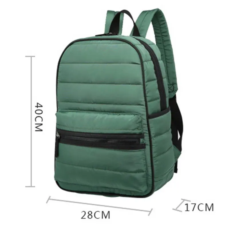 Женский рюкзак, хлопковый рюкзак для путешествий, школьные сумки для девочек-подростков и девушек, Модная специальная пуховая сумка
