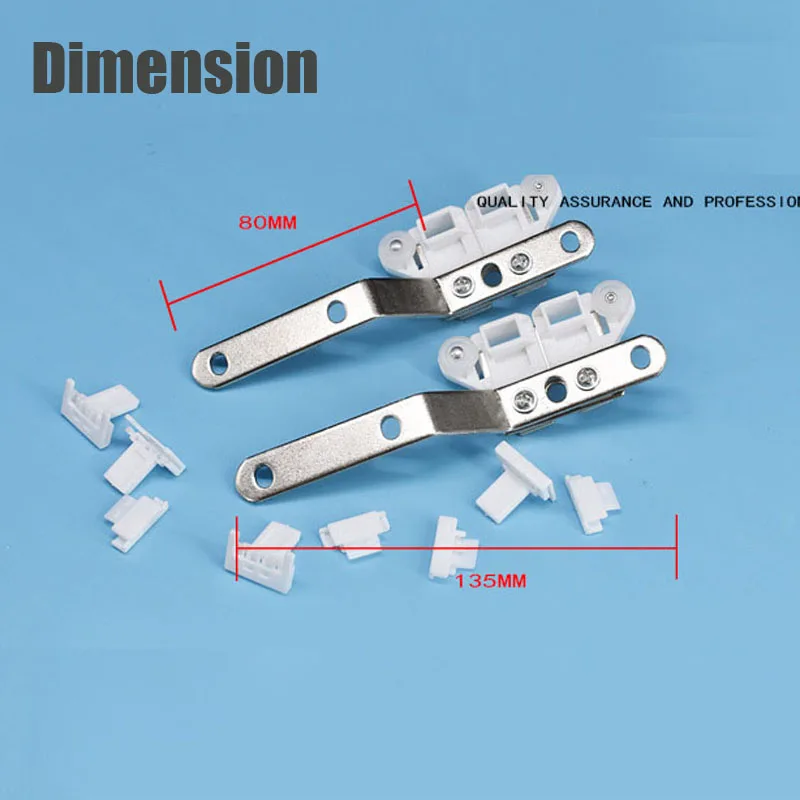 2 unidades pacote trilho de cortina elétrica