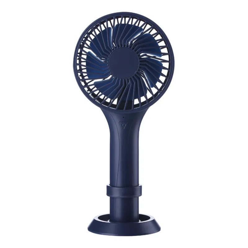 Navy Blue St-D6 Мини Портативный Usb Перезаряжаемый ручной кондиционер летний кулер вентилятор ручные вентиляторы - Цвет: Navy Blue