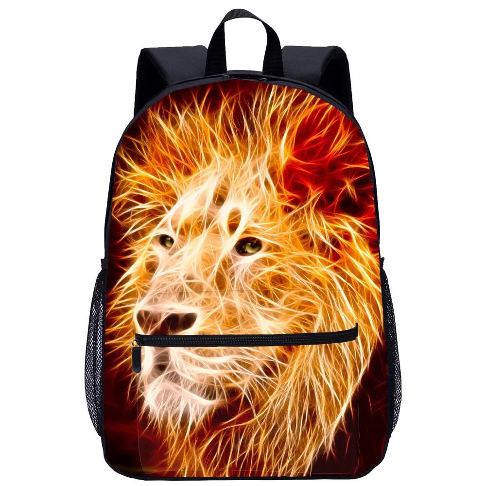 lion book bag