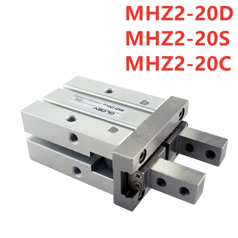

MHZ2 MHZ2-20D MHZ2-20D1 MHZ2-20D2 MHZ2-20D3 MHZ2-20S C pneumatic cylinder Air Gripper Standard 2 Fingers Double/Single acting