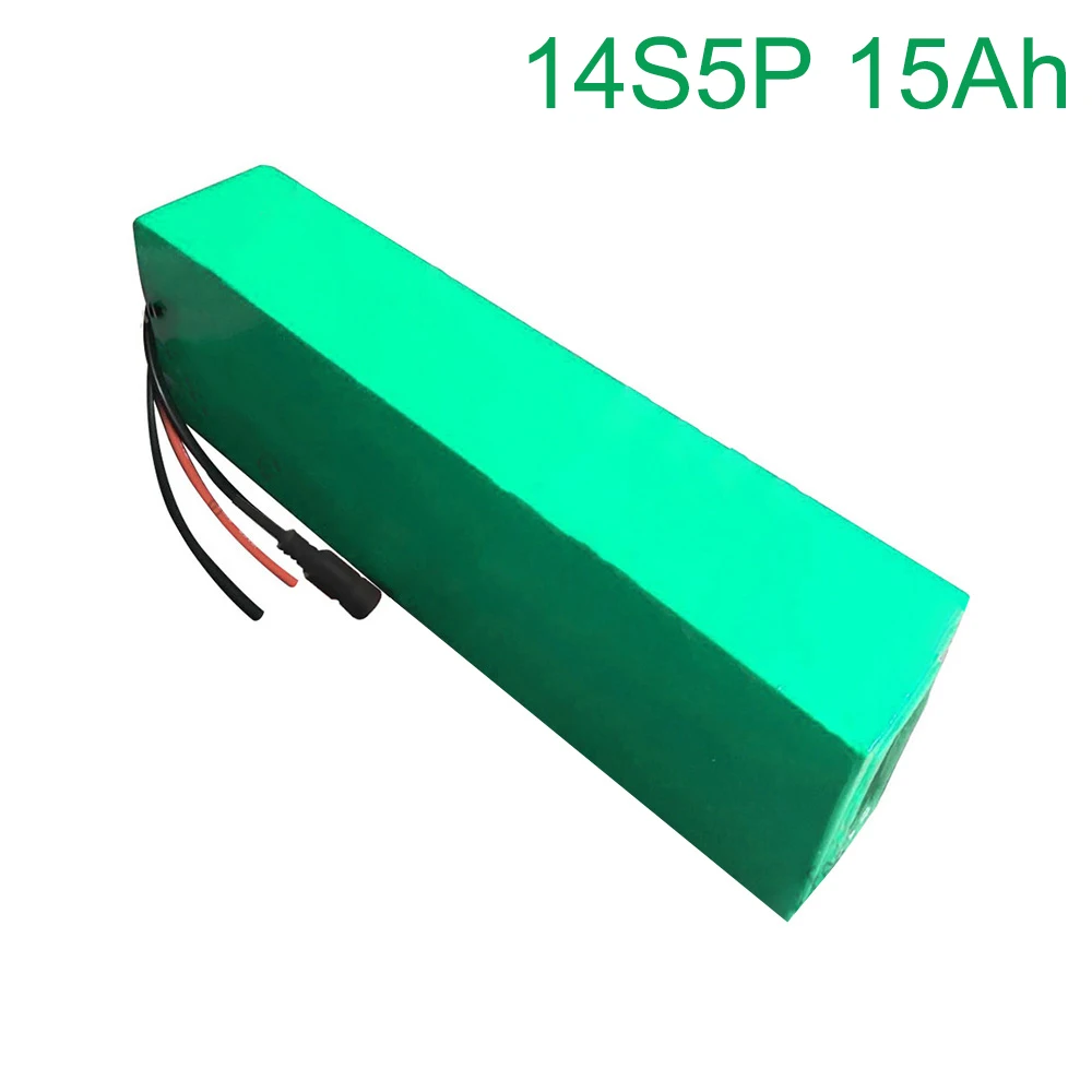 

52V 15Ah 14S5P 18650 Li-ion Battery Pack E-Bike Ebike electric bicycle 280*100*70mm