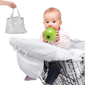 

Foldable Multi-function Baby Shopping Cart Cover Cushion Infant Trolley Chair Seat Mat Seat Cover