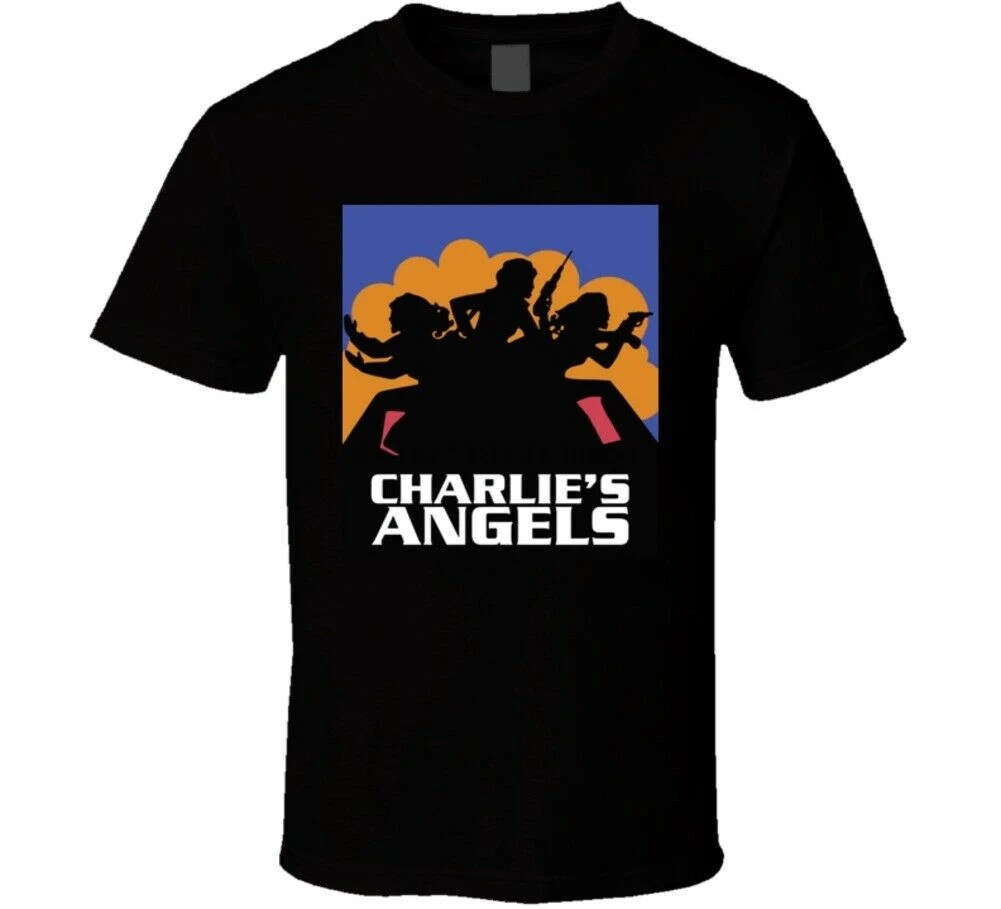 Charlies Angels Retro Movie Poster Fan T Shirt |