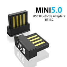 USB Bluetooth Adapters BT 5.0 USB Wireless Computer Adapter Audio Receiver Transmitter Dongles Laptop Earphone BLE Mini Sender