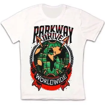 

Parkway Drive Worlwide Metalcore August Burns Red Emmure Unisex T Shirt 74