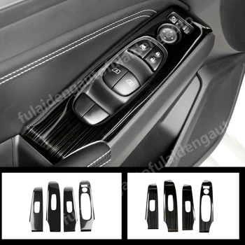 

For Nissan Teana Altima 2019-2020 Black Titanium Interior Window Lift Switch Button Panel Trim Car Styling Accessories