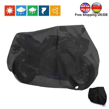 

Moto Cover Bike Cover Motorcycle Case Waterproof Dustproof Outdoor UV Protector Motorcycle Cover Motobike Scooter Rain Cover