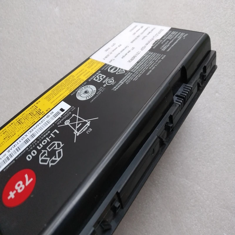 Bateria do Portátil para Lenovo Thinkpad 15v 78 Mais 78 ++ Sb10f4646468 00hw030 01av451 P70 P71 P72 20es 20er003nge 20er000ege 20hka001cd - Imagem 2