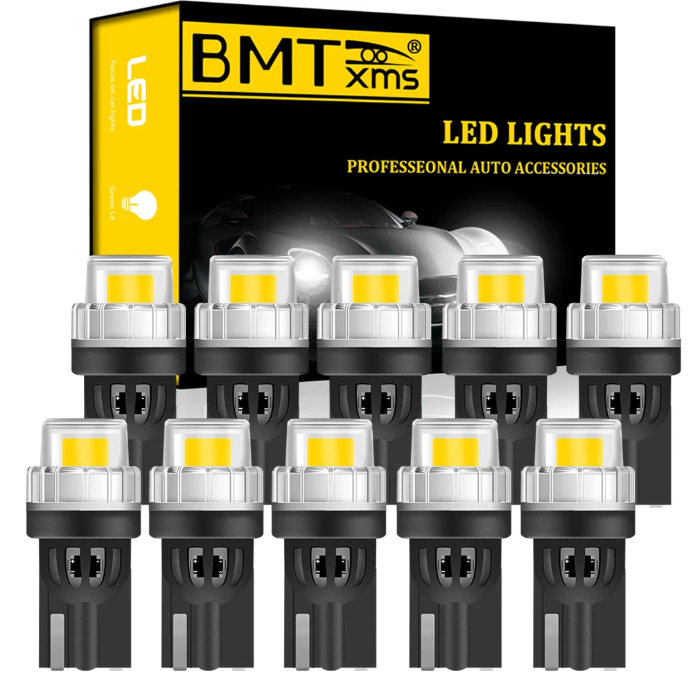 Светодиодсветодиодный лампа Canbus BMTxms W5W T10 для Ford Focus 2 3 Fiesta MK2 MK3 Mondeo MK4 Fusion Ranger
