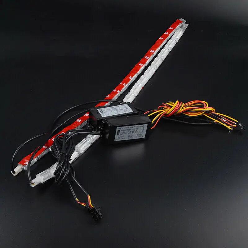 Дневные огни автомобиля поворота Замена сигналов 2 шт. 12V работает супер яркий