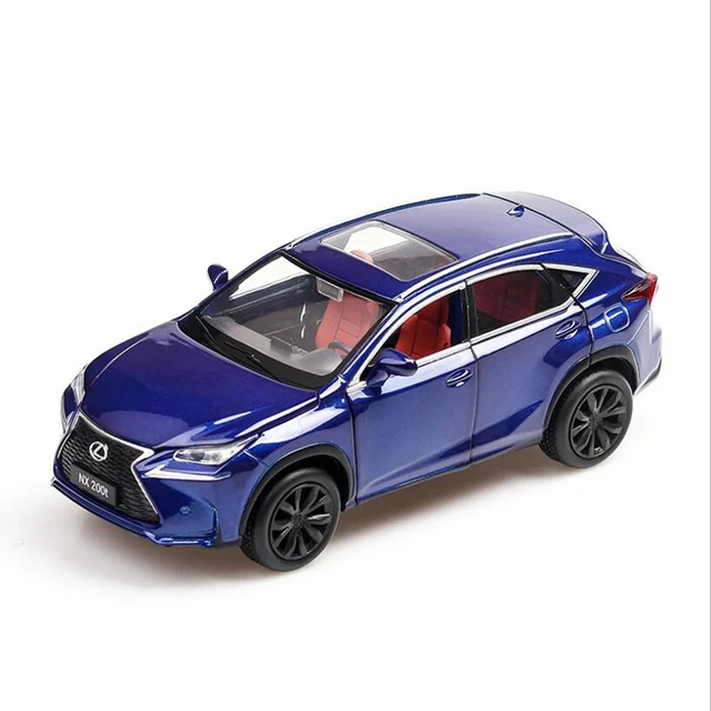 Children's Toy Car High Simulation Lexus NX200 Alloy Toy SUV Metal Die-Cast Model Vehicle Sound And Light Boy Toy Comaro 3