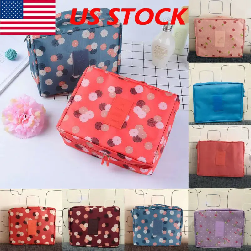 

Magic Travel Pouch Zipper Bag Lazy Portable Cosmetic Beauty Makeup Toiletry Bag