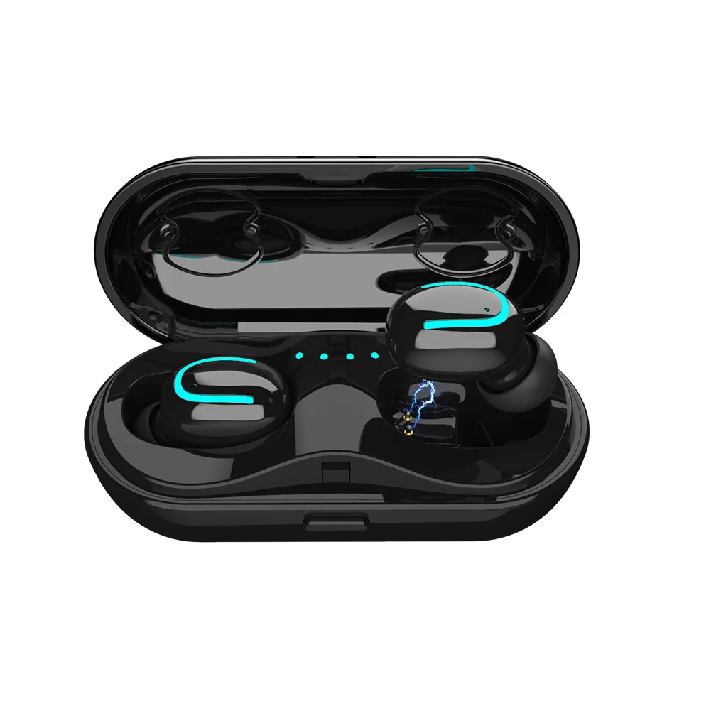 Q13S Portable Wireless TWS Bluetooth 5 0 Stereo Earphones Waterproof Sport Earpiece With Charging Case For iPhone