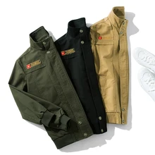 Весна и осень Новая мужская джинсовая куртка Тонкий хлопок джинсовая куртка Молодежная 4XL