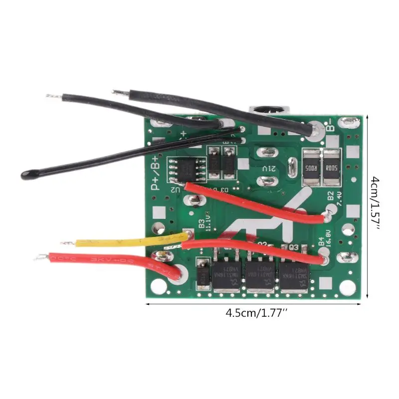 5S 18/21V 20A Li-Ion Lithium Battery Pack Charging Protection Board for Makita