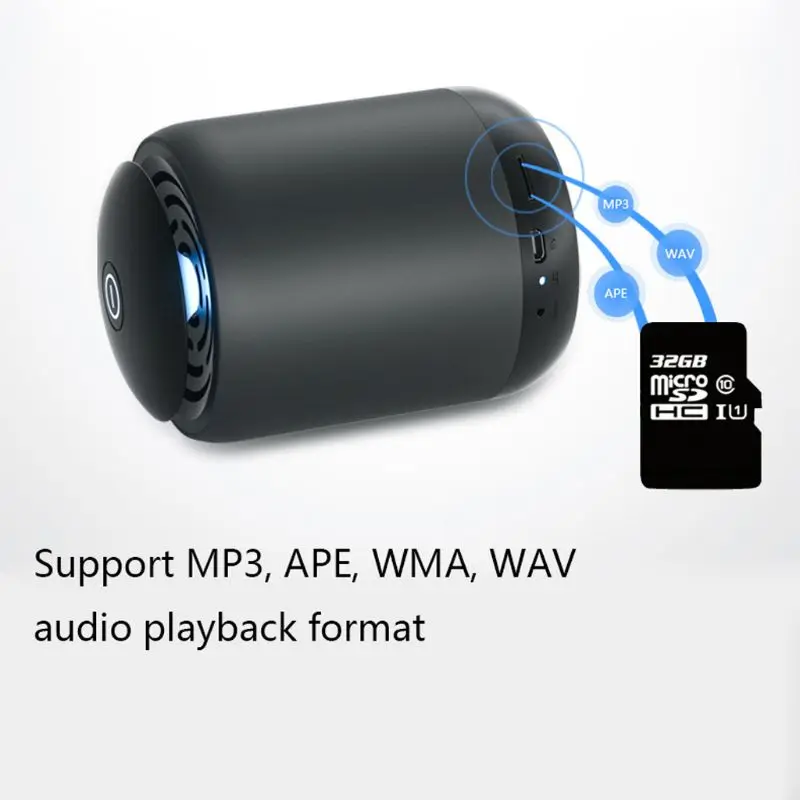 S4 мини металлический беспроводной Bluetooth 4,2 динамик TWS соединение TF карта вызова