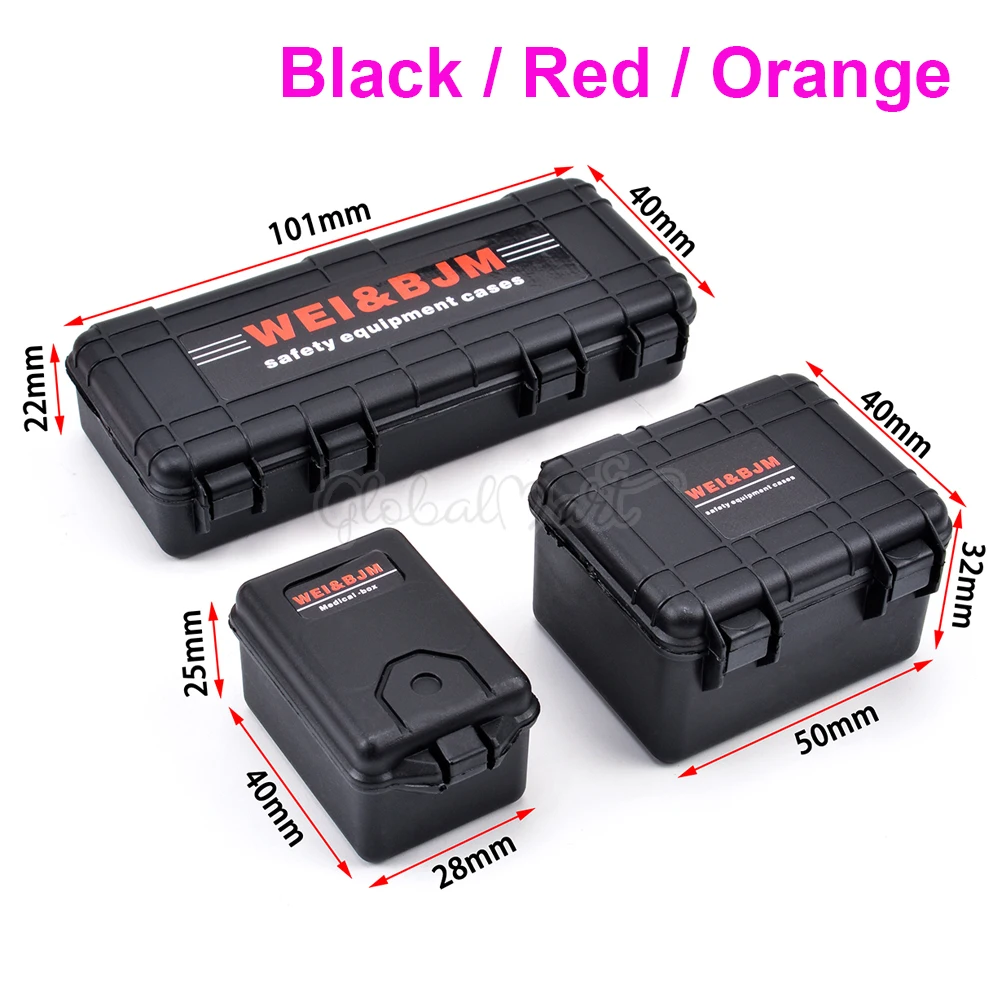 Boîte En Bois Pour Voiture Radiocommandée 1/10 - Compatible Axial SCX10, RC4WD, TRX-4, D90, D110, CC01