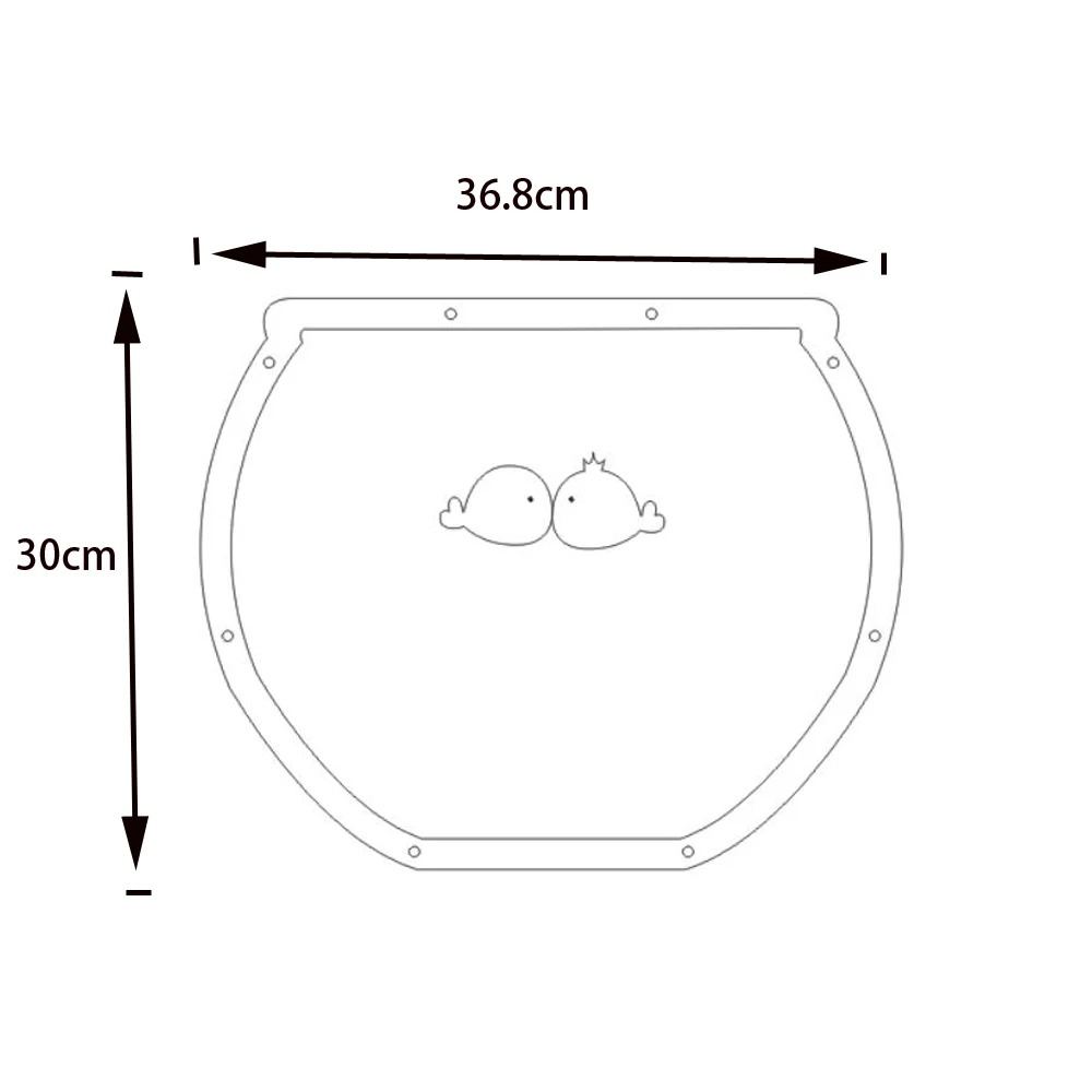 Wedding Wooden Signature Guest Book  Pisces kiss Decoration Frame With Stand DIY，Personalized Ornaments Guestbook Wedding Favor (4)