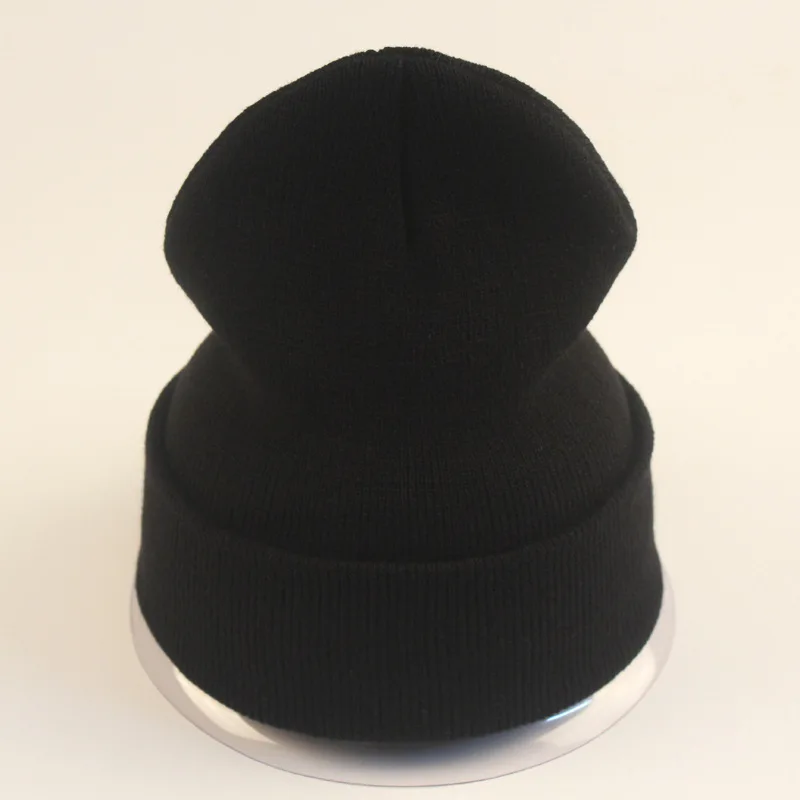 Унисекс Beanie зимние вязаные шапки забавная Подростковая шапка день плохой прически теплая хип-хоп Мужская женская шапка чистый цвет короткая Лыжная Toboggan шерсть холодная