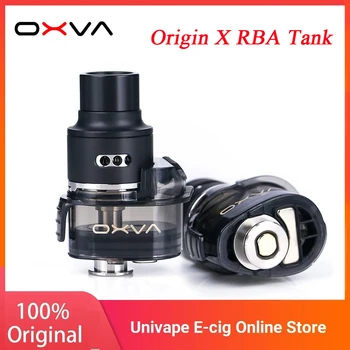 

New Original OXVA Origin X RBA Tank 3ml Capacity For OXVA Origin X RBA 18650 Kit Postless Deck For Dual Coil Building Vaperizer