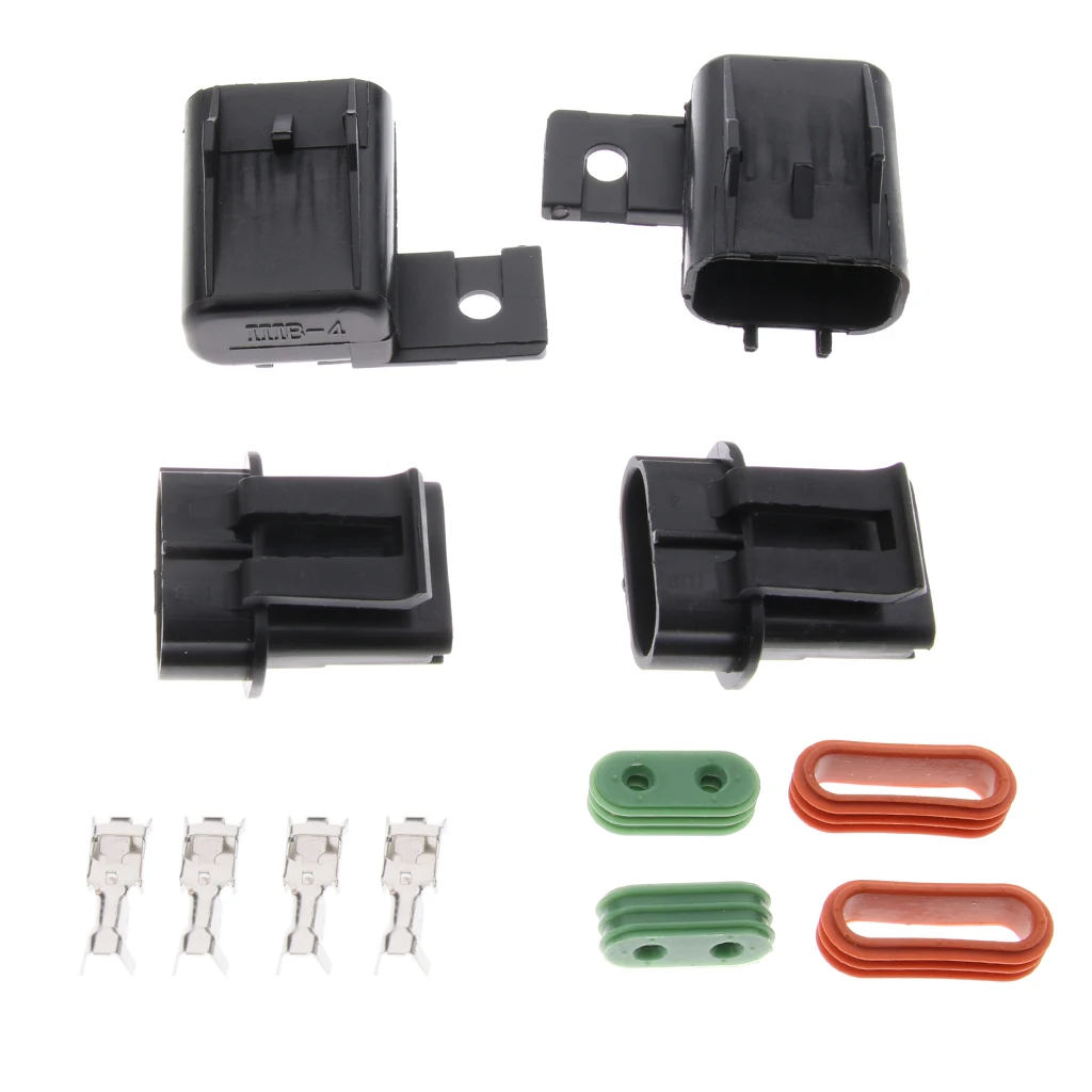 2 Sets Waterproof Car Boat Automotive Circuit ATC ATO Blade Fuse Box Holder