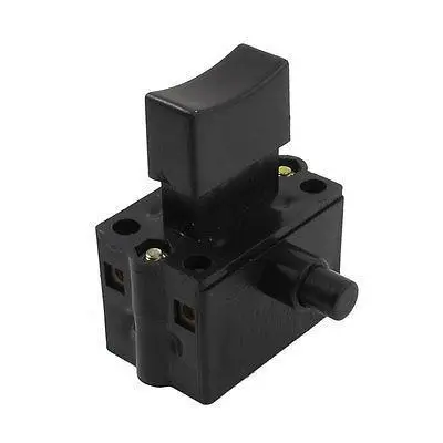 AC 250V 15A AC 125V 20A замок на DPST НЕТ черный корпус Электрический инструмент триггер переключатель