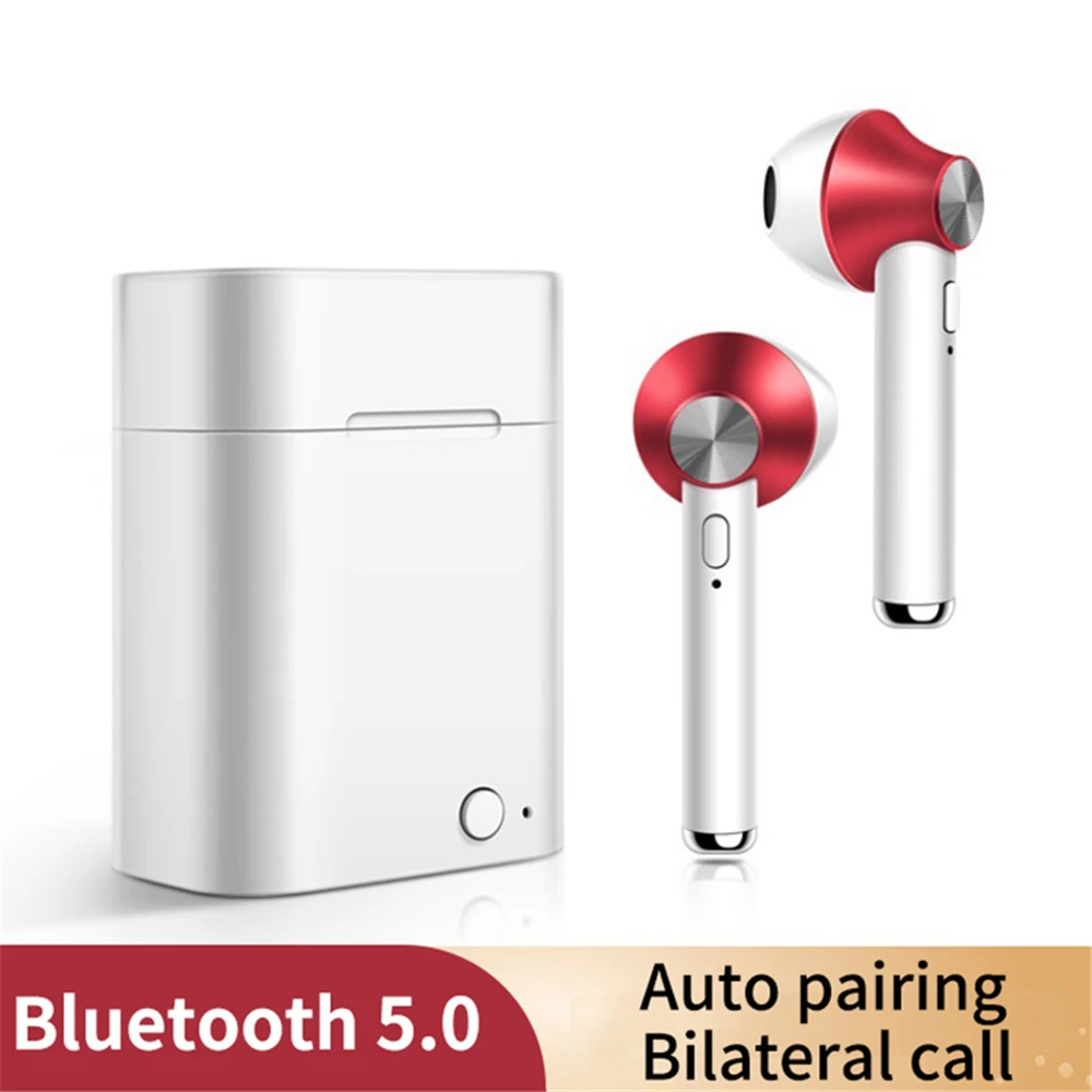 Bluetooth наушники D12 TWS наушники для бега Беспроводные Handfree Touch BT V5.0 Спортивная гарнитура с микрофоном для телефона