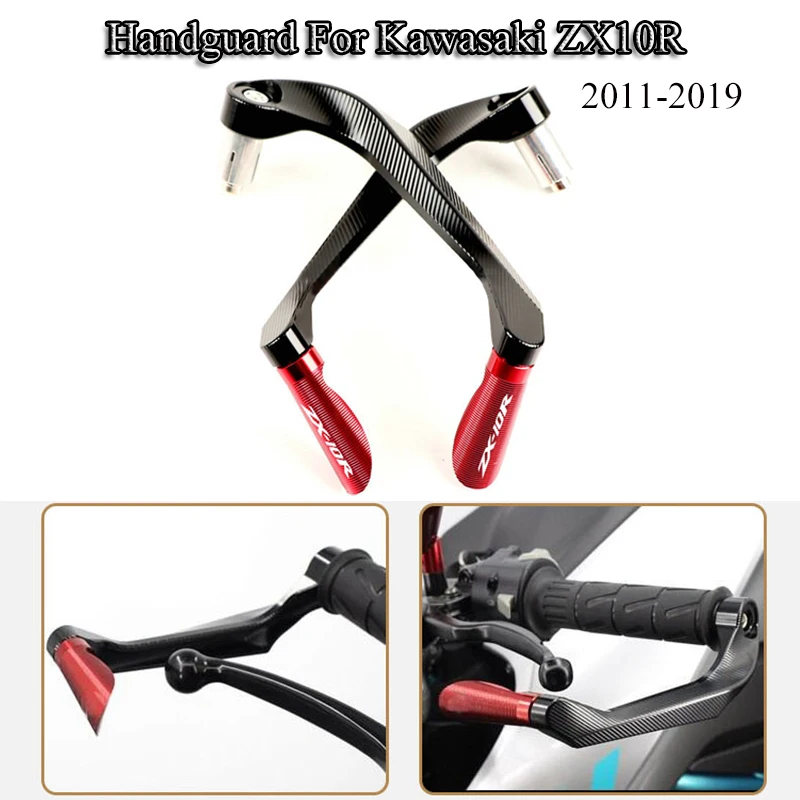 

Motorcycle Brake Clutch Lever Handbar Protector Protection Scooter 22mm/ 7/8" Handguard Crash Guard For Kawasaki ZX10R 2011-2019