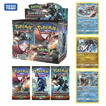 

324Pcs Pokemon Pokeball Pet TCG: Sun & Moon Burning Shadows Sealed Booster Box Trading Card Game Set Gift Toy For Kids