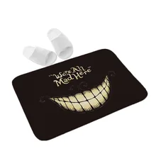 40x60 см Прямоугольный нескользящий коврик для домашних животных стол компьютерный стул коврик стальной паук ковер летучая мышь ковер мягкий фланелевый коврик для L