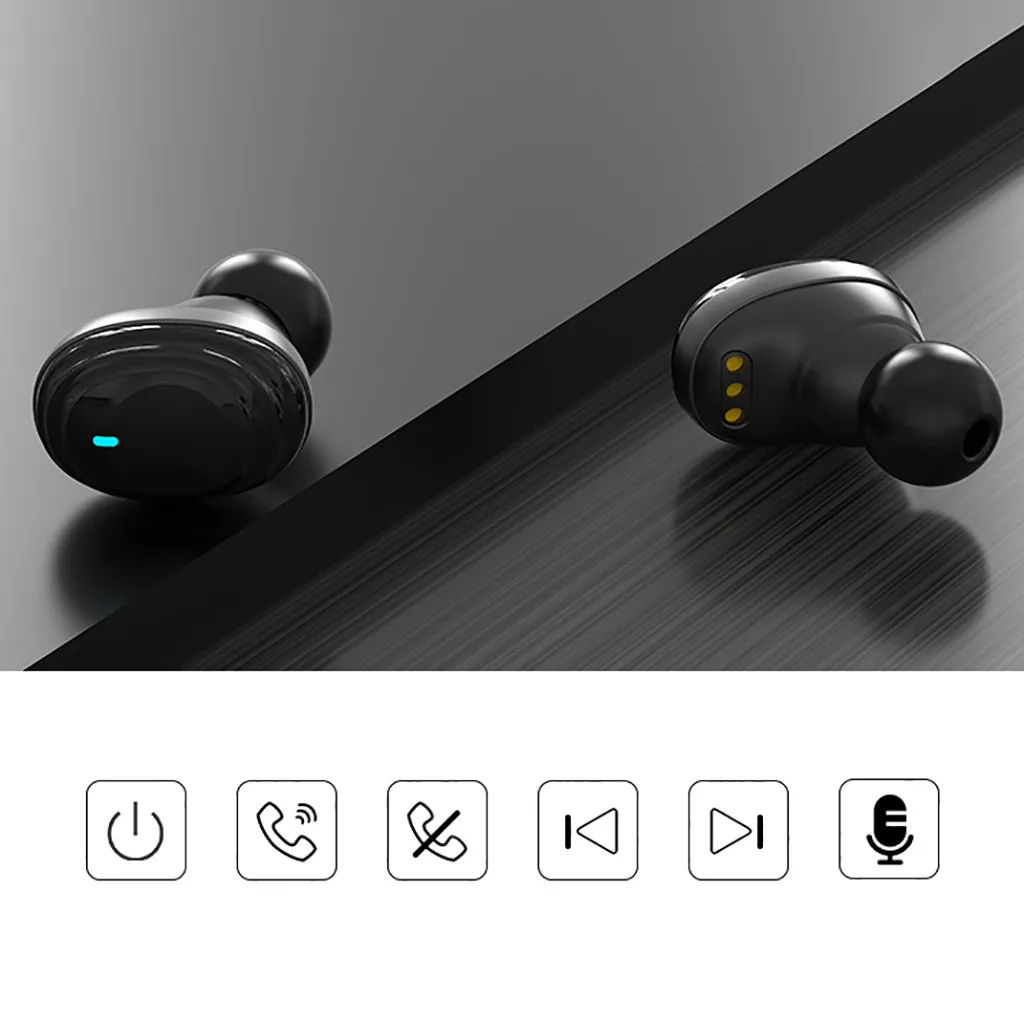 Bluetooth Наушники Bt5.0, Наушники-вкладыши, Беспроводные Наушники, стерео Наушники, Спортивная гарнитура с микрофоном, Беспроводные Наушники