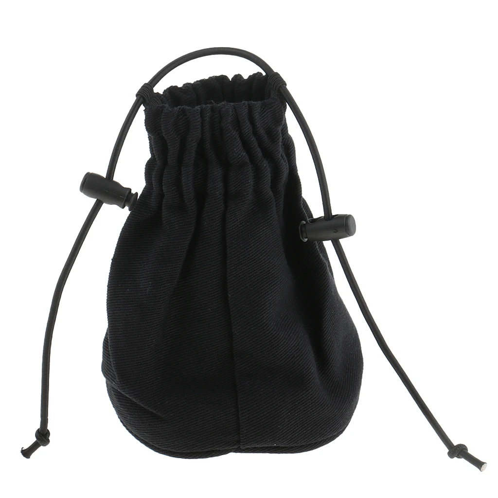 Canvas Black Universal Hair Dryer Sock Diffuser Wind Blower Attachment Cover with Drawstring  FIT MOST DRYERS ALL HAIR TYPE